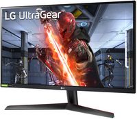 LG - UltraGear 27” IPS QHD 1-ms G-SYNC Compatibillity Monitor - Black - Angle