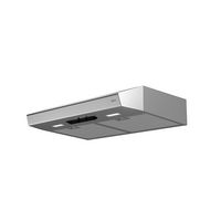 Zephyr - 24 inches - Convertible - Under cabinet Range Hood - Stainless Steel - Angle
