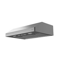 Zephyr - 30 inches - Convertible - Under cabinet Range Hood - Stainless Steel - Angle