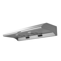 Zephyr - 42 inches - Externally Vented - Under cabinet Range Hood - Stainless Steel - Angle