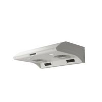 Zephyr - 30 inches - Externally Vented - Under cabinet Range Hood - Matte White - Angle