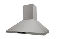 Thor Kitchen - 30 inches - Externally Vented & Convertible - Wall Range Hood - Stainless Steel - Angle