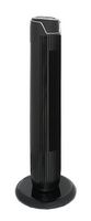 Sunpentown - Tower Fan with Remote and Timer - Black - Angle