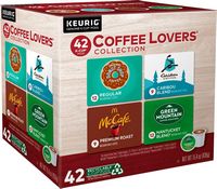 Keurig - Coffee Lovers Collection K-Cup Pods (42-Pack) - Angle