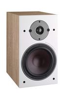 DALI OBERON 3 Bookshelf Speakers - Pair - Light Oak - Angle