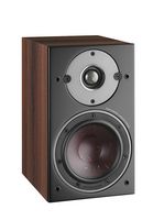 DALI - OBERON 1 Bookshelf Speakers - Pair - Dark Walnut - Angle