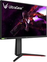 LG - UltraGear 27” Nano IPS QHD 1-ms G-SYNC Compatible Monitor with HDR - Black - Angle