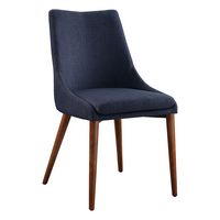 OSP Home Furnishings - 2 Pack Almer Chair - Navy - Angle