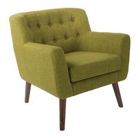 OSP Home Furnishings - Mill Lane Chair - Green - Angle