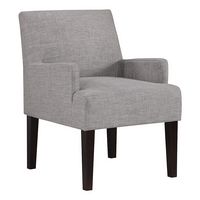 OSP Home Furnishings - Main Street Guest Chair - Cement - Angle