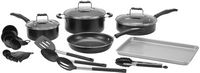 Cuisinart - Complete Chef 22-Piece Cookware Set - Silver - Angle