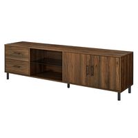 Walker Edison - Modern Low Profile TV Console for TV's up to 80
