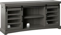 Bell'O - Sliding Barn Door TV Stand for Most Flat Screen TV’s up to 65