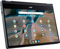 Acer - Chromebook Spin 514 – Convertible - 14” Full HD Touch – Ryzen 3 3250C – 8GB DDR4 – 64GB eM... - Angle