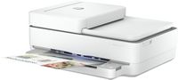 HP - ENVY 6455e Wireless All-In-One Inkjet Printer with 3 months of Instant Ink Included with HP+... - Angle