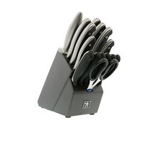 Henckels - Forged Synergy 16-pc East Meets West Knife Block Set - Black - Angle