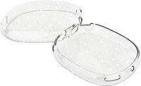 SaharaCase - Hybrid Flex Case for Apple AirPods Max - Transparent Sparkle - Angle