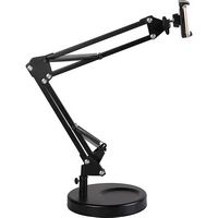 SaharaCase - Long Arm Stand Holder for Most Cell Phones and Tablets - Black - Angle
