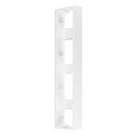 MartinLogan - Masterpiece Series CI,  On-Wall Enclosure for Monument 7XW - Paintable White - Angle