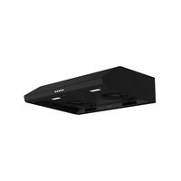 Zephyr - 30 inches - Externally Vented - Under cabinet Range Hood - Black - Angle