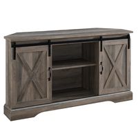 Modern Farmhouse TV Stand for TVs up to 58” - Angle