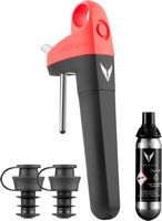 Coravin - Pivot Wine Preservation System - Coral - Angle