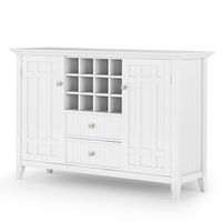 Bedford Sideboard Buffet and Wine Rack - Angle