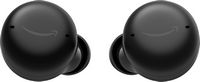 Amazon - Echo Buds (2nd Gen) True Wireless Noise Cancelling In-Ear Headphones - BLACK - Angle