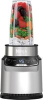 Ninja - Nutri-Blender Pro Personal Blender with Auto-iQ - Cloud Silver - Angle