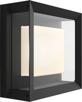Philips - Hue Econic Outdoor Wall and Ceiling Light - White and Color Ambiance - Angle