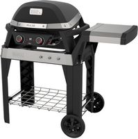 Weber - Pulse 2000 Electric Outdoor Grill with Cart - Black - Angle