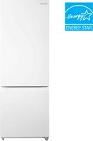 Insignia™ - 11.5 Cu. Ft. Bottom Mount Refrigerator with ENERGY STAR Certification - White - Angle