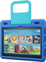 Amazon - Fire 10 Kids – 10.1” Tablet – ages 3-7 - 32 GB - Sky Blue - Angle