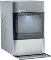 GE Profile - Opal 2.0 38 lb. Portable Ice maker with Nugget Ice Production and Built-In WiFi - St... - Angle