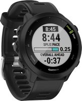 Garmin - Forerunner 55 GPS Smartwatch 42mm Fiber-Reinforced Polymer - Black - Angle