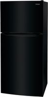 Frigidaire - 20 Cu. Ft. Top Freezer Refrigerator - Black - Angle