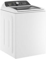 Whirlpool - 4.7-4.8 Cu. Ft. Top Load Washer with 2 in 1 Removable Agitator - White - Angle