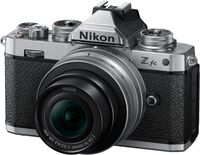 Nikon - Z fc 4K Video Mirrorless Camera w/ NIKKOR Z DX 16-50mm f/3.5-6.3 VR - Black/Silver - Angle