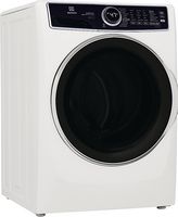 Electrolux - 4.5 Cu.Ft. Stackable Front Load Washer with Steam and SmartBoost Wash System - White - Angle