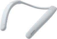 Sony - Bluetooth Wireless Neckband Speaker - White - Angle