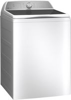 GE Profile - 4.9 Cu. Ft. High Efficiency Smart Top Load Washer with Smarter Wash Technology, Easi... - Angle