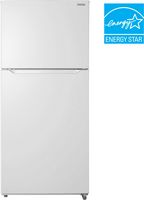 Insignia™ - 18 Cu. Ft. Top-Freezer Refrigerator with ENERGY STAR Certification - White - Angle