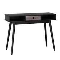 CorLiving - Acerra Entryway/Desk - Black - Angle