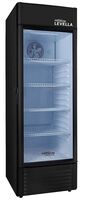 Premium Levella - 15.5 cu. ft. 1-Door Commercial Merchandiser Refrigerator Glass-Door Beverage Di... - Angle