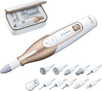 Beurer - Electric Manicure/Pedicure Set - White & Gold - Angle