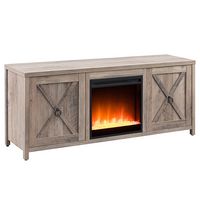 Granger Crystal Fireplace TV Stand for TVs Up to 65