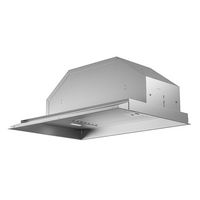 Zephyr - 36 inches - Convertible - Range Hood Insert - Stainless Steel - Angle