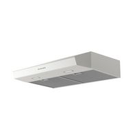 Zephyr - 30 inches - Convertible - Under cabinet Range Hood - White - Angle