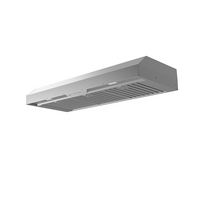 Zephyr - 48 inches - Convertible - Range Hood Insert - Stainless Steel - Angle