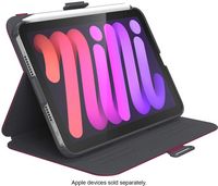 Speck - Balance Folio Case with Microban for Apple iPad mini (A17 Pro) and Apple iPad mini (6th G... - Angle